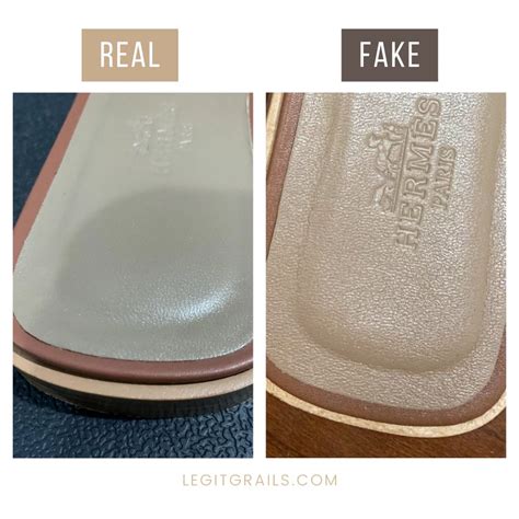 hermes oran sandals real vs fake|hermes oran sandal size chart.